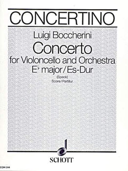 Concerto E flat Major - Score