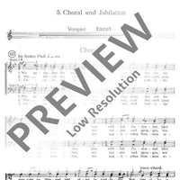 Cantata concertante - Choral Score