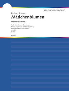 Maiden-Blossoms – Four Poems by Felix Dahn for Voice and Piano in A major