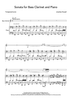 Sonata for Bass Clarinet and Piano