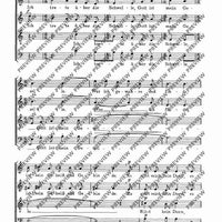 Magic and blessing - Choral Score