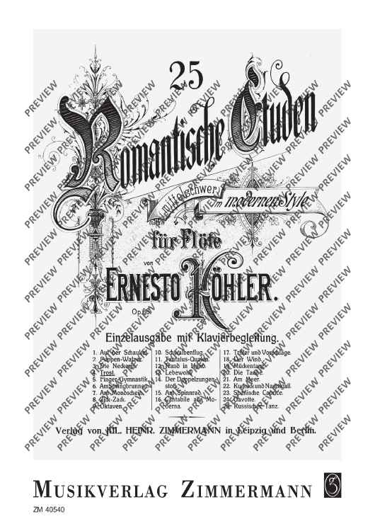 25 Romantische Etüden