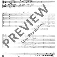 Des Antonius von Padua Fischpredigt - Choral Score