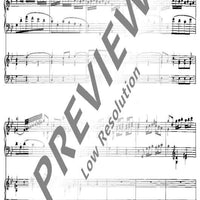 Organ Concerto No. 3 G Minor - Organ Reduction