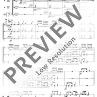 5 Schlagzeugtrios - Score (also Performing Score)