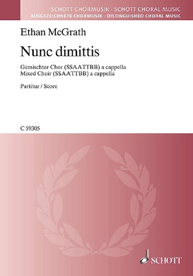 Nunc Dimittis - Choral Score
