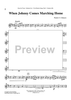 When Johnny Comes Marching Home - Bb Clarinet 2
