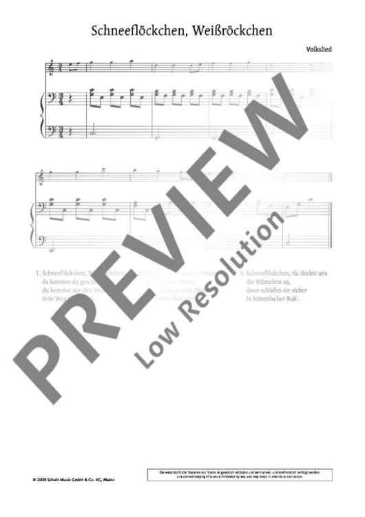 Schneeflöckchen, Weissröckchen