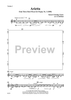 Arietta (from Three Short Pieces for Organ, No. 3) - Violin 2