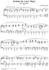 Prelude No. 1 in C major