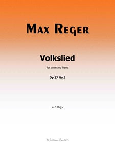 Volkslied, Op. 37, No. 2