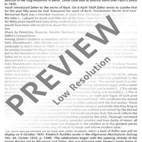 Der Mensch lebt und bestehet nur eine kleine Zeit - Choral Score