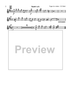 Fugue in c flat-minor - Eb Trumpet