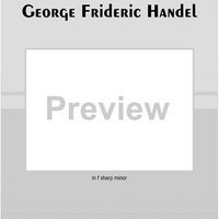 Cara sposa (Version I) - from HWV 7b