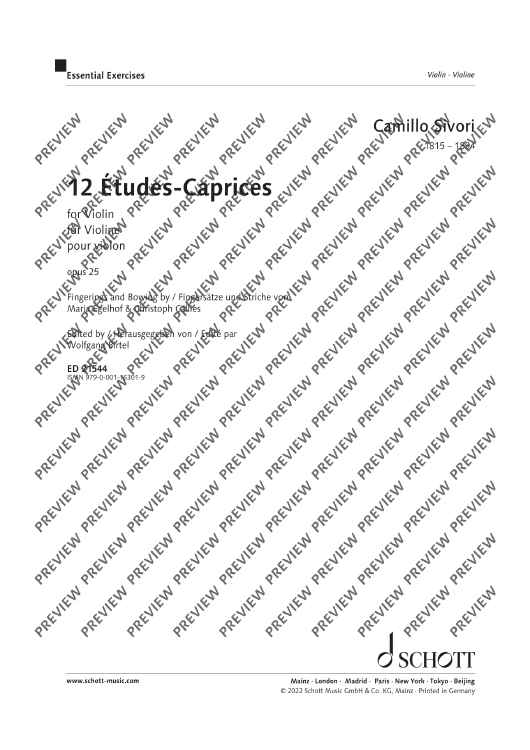 12 Études-Caprices