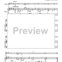 Ten Easy Hymns for Violin and Piano