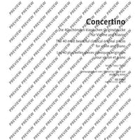 Concertino - Score and Parts