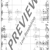 Sarà dolce tacere - Score