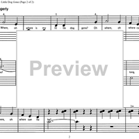 Where Is My Little Dog Gone?