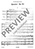 String Quartet D major - Full Score