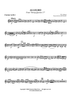 Allegro from "String Quartet 17" - Bb Clarinet 2