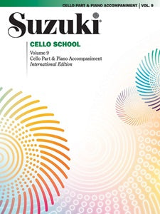 Suzuki Cello School, Volume 9 - Cello Part & Accompaniment Book