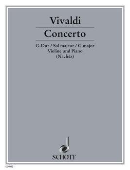 Concerto in G Major - Piano Score With Solo Part