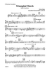 Triumphal March from Caractacus - Baritone Saxophone