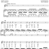 By the Light of the Moon (Au Clair de la Lune)