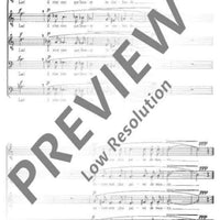 Drei französische Chöre - Choral Score