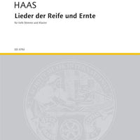 Lieder der Reife und Ernte