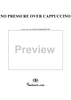 No Pressure Over Cappuccino