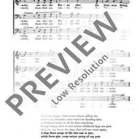 Aus weiter Ferne - Choral Score