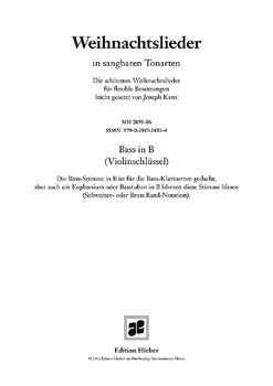 Christmas Carols - Bb Instrument BC