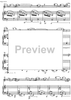 Quatre pièces d'été - Score