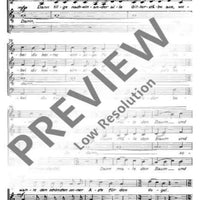 Fünf Chöre - Choral Score