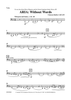 Aria: Without Words - Tuba