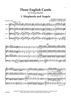 Three English Carols - Score