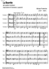 La Bourrée - Score