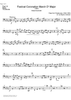 Festival Coronation March D Major - Bass Trombone