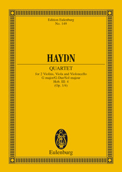 String Quartet G major - Full Score
