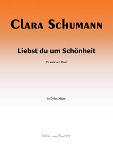 Liebst du um Schönheit