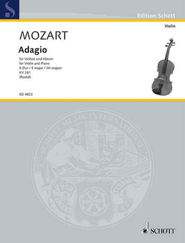 Adagio in E Major - Piano Score With Solo Part