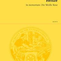 In memoriam: Die Weiße Rose - Full Score