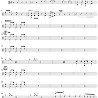 Belly Roll (The Boy in the Tree) - Drums