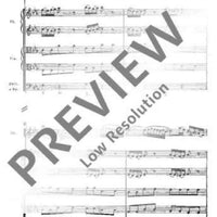 Cantata No. 12 (Dominica Jubilate) - Full Score