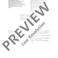 Epistolae - Choral Score