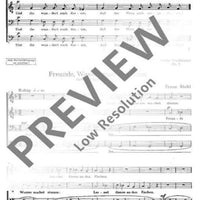 Der trunkene Dichter - Choral Score