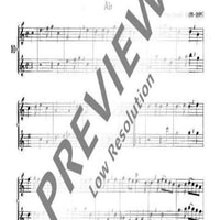 Little Duets of Old Masters - Performing Score