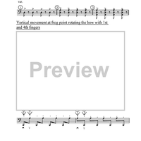 Cello - Right Hand - Bow's Walks Essay